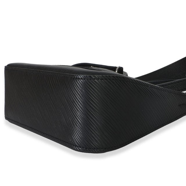 Animal Skin Black Epi Monogram Marellini For Sale - Image 7 of 8