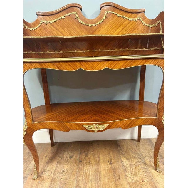 French Console Table in Kingwood For Sale - Image 9 of 18