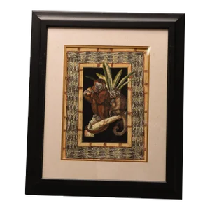 Jungle Companions Print, Framed