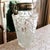 Glass Cut Glass and Silver Metal Pitcher For Sale - Image 7 of 8