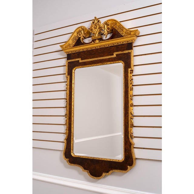 Age: Approx: 30 Years Old Details: Beveled Glass Mirror Fine Carved Details Quality Construction Georgian Style Gorgeous...