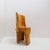 Wood Brutalist Sculptural Wabi-Sabi Style Chair in Oak, 2010s For Sale - Image 7 of 16
