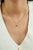 14k Gold Natural Zambian Pear-Cut Emerald Bezel Set Solitaire Pendant For Sale - Image 10 of 14