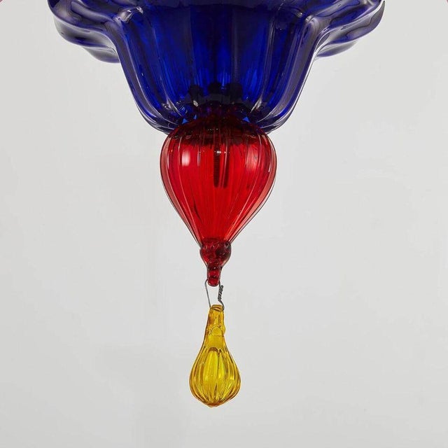 Twelve-Light Murano Chandelier by AZ Home, in New conditions. Designed from 2000 Signed by Maker, Up to 250V (Europe/UK...