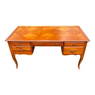 Ethan Allen Solid Cherry Desk For Sale