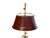 Vintage Wildwood French Empire Candlestick Bouillotte Bronze Table Lamp Triple Swans 25.5" Made in 1980s For Sale - Image 4 of 10