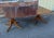 Wood Double Pedestal Table For Sale - Image 7 of 12