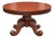 Tobey Furniture Chicago Carved Cherry Pedestal Dining Table, Wadsworth Hall Lake Geneva Provenance, C. 1902 For Sale