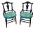 1930s Amish Schoolhouse Wood Chairs - Set of 2 For Sale