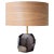 Mid-Century Modern Dark Grey Murano Table Lamp, Italy, 1950s For Sale - Image 7 of 7