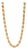 Vintage 14 Karat Yellow Gold 49.2 Gm, Rope Chain, 3.3 Mm Necklace, 36 " Long For Sale
