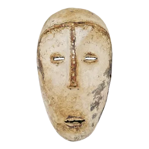 Vintage Mid 20th Century Wood Lega Mask