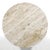 Mid-Century Coffee Table in Walnut and Travertine For Sale In Chicago - Image 6 of 7