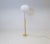 Mid-Century Brass & Oak Floor Lamp from Falkenbergs Belysning, Sweden, 1960s For Sale - Image 4 of 14