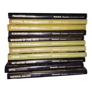 The Best Museums Around the World - Set of 11 Books For Sale