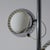 Italian Chromed Steel Floor Lamp with Opaline Glass Shades, 1970s For Sale - Image 4 of 11