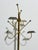 Mid-Century Modern Italian Coat Stand in Gilded Metal and Marble, 1950 For Sale - Image 3 of 8