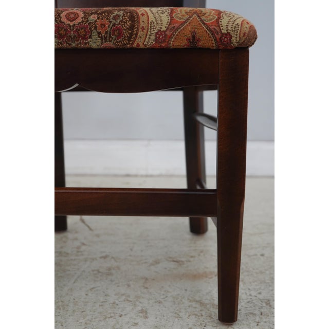 Set of 8 Arhaus Italian Dining Room Chairs For Sale - Image 11 of 18