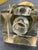 Metal Vintage Art Deco Inkwell on Stand For Sale - Image 7 of 9