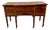 Antique Regency Brass & Inlaid Mahogany Breakfront Sideboard, 1815 For Sale