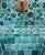 Emerald Teal Arched Moroccan Mosaic Tile Fountain For Sale In Orlando - Image 6 of 6