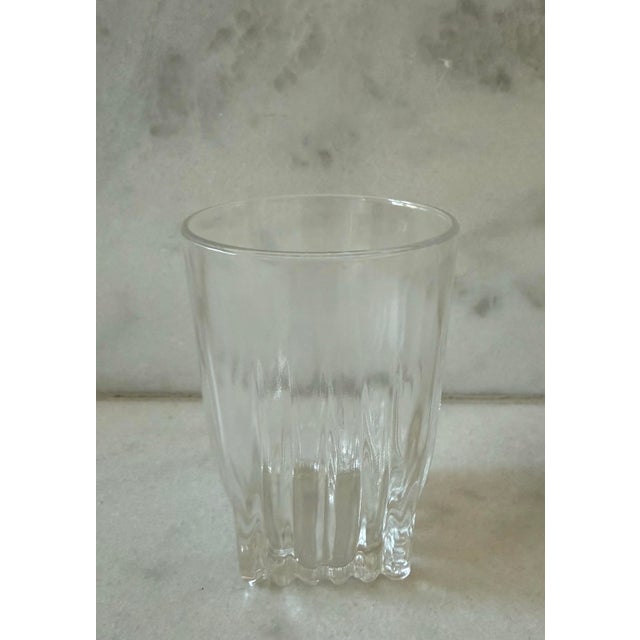 Mid-Century Modern Mid 20th Century Mid Century Modern Small Park Avenue Glasses by Federal Glass Company - Set of 7 For Sale - Image 3 of 10