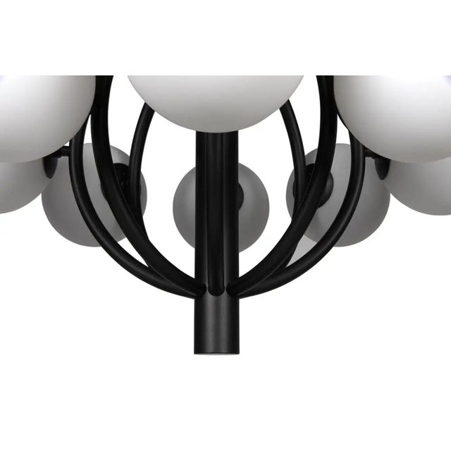 Noir NOIR Carousel Chandelier For Sale - Image 4 of 6