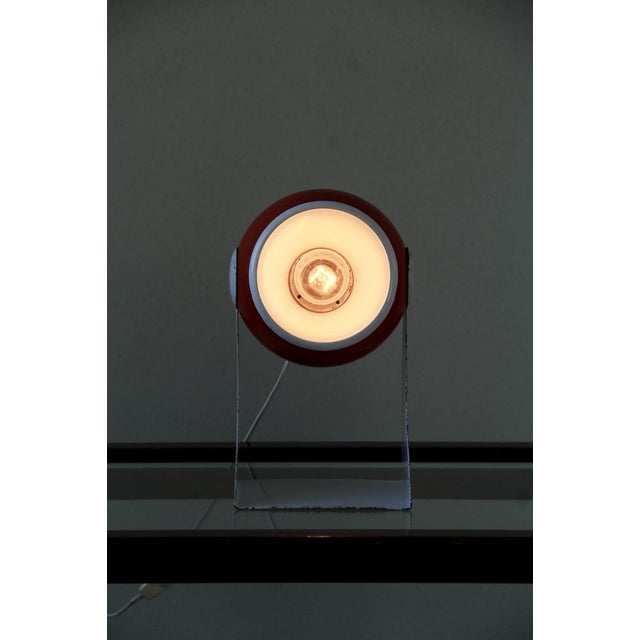 Vintage Space Age Table / Desk Lamp, Italy, 1970s For Sale - Image 9 of 12