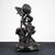 Statue sculpture of putto in bronze signed moreau metal measures 36 x 36 x h 53 category sculpture style 1800s dimensions:...