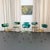1990s Set of 6 Post Modern Gaetano Pesce "543 Broadway" Chairs for Bernini, 1993 For Sale - Image 5 of 17