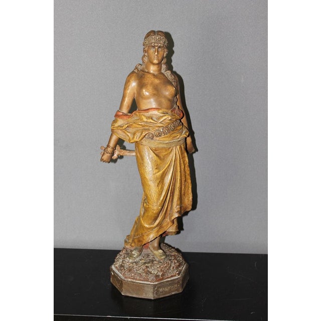 Judith Figure in Terracotta from Goldscheider, 1900 For Sale - Image 17 of 17