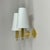 1960s Mid-Century Brass V18 Wall Lights attributed to Eje Ahlgren for Bergboms, Sweden, 1960s, Set of 2 For Sale - Image 5 of 18