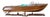 Vintage Riva Aquarama Hardwood Runabout Speed Boat Model Display Case 40" For Sale