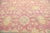 Textile 12x18 Fine Hand-Knotted Afghan Sultanabad Ziegler Rug in Hot Pink & Blue For Sale - Image 7 of 10