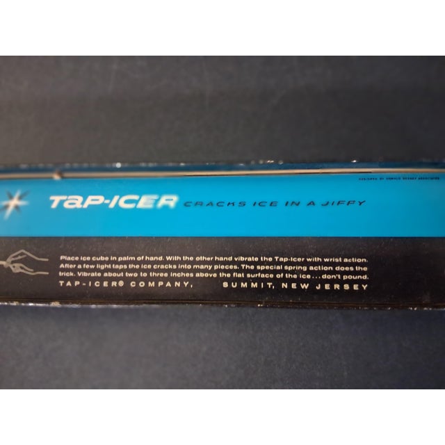 Metal Mid 20th Century Mid Century Modern Atomic Era "Tap-Icer" Ice Cube Cracker For Sale - Image 7 of 11