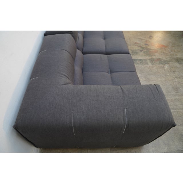 Gray B&b Italia Tufty Time 2-Pc Loveseat For Sale - Image 8 of 17