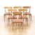 This stunning set of six dining chairs were was produced by A.H McIntosh of Kirkcaldy in Scotland during the 1960s....