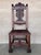 19th Century Set of Four French Carved Walnut Turned Wood Chairs with Claw Feet For Sale - Image 18 of 18