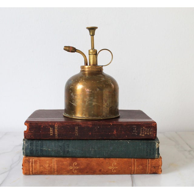 Mid 20th Century Vintage Brass Plant Mister / Atomizer For Sale - Image 5 of 11