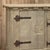 Mid 20th Century Dutch Neo-Gothic Stripped Oak Buffet With Hand-Forged Ironwork For Sale - Image 5 of 18