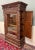 Late 19th Century Antique French Renaissance Revival Bookcase Cabinet Side Doors Oak C. 1880s For Sale - Image 5 of 13
