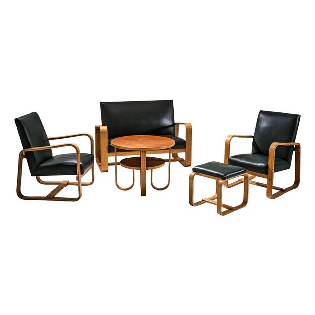 Seating Group by Giuseppe Pagano Pogatschnig, Set of 5 For Sale - Image 15 of 15