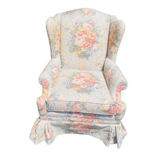 19th Century English Wingback Chair For Sale