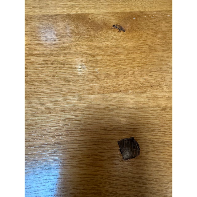 Crate & Barrel Big Sur Dining Table For Sale - Image 10 of 12