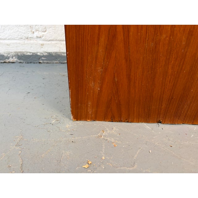 Mid 20th Century Danish Modern Three Drawer Teak Filing Cabinet by BRDR Furbo For Sale - Image 13 of 15