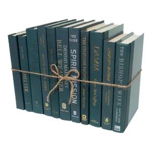 Decorative Books - Hunter Book Bundle - 1 Foot of Green Books