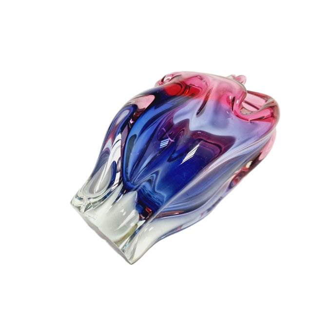Vase by J. Hospodka for Chribska Glassworks, Former Czechoslovakia, 1960s For Sale - Image 6 of 18