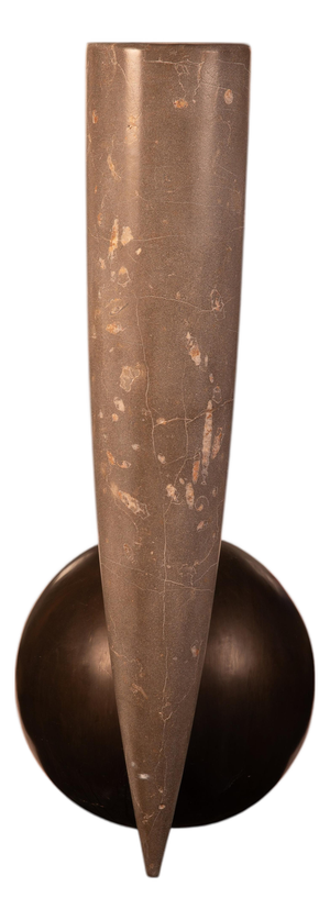 Silvestrin Amphora in Jurassic Fossil Stone by Nerinea