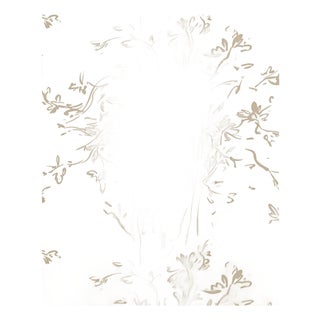 Sample - The House of Scalamandré Kurt Wallpaper, Dune For Sale