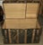 Antique Large Metal & Wood Steamer Trunk For Sale - Image 9 of 12